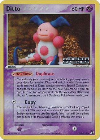Ditto (38/113) (Stamped) [EX: Delta Species] | Gamers Paradise