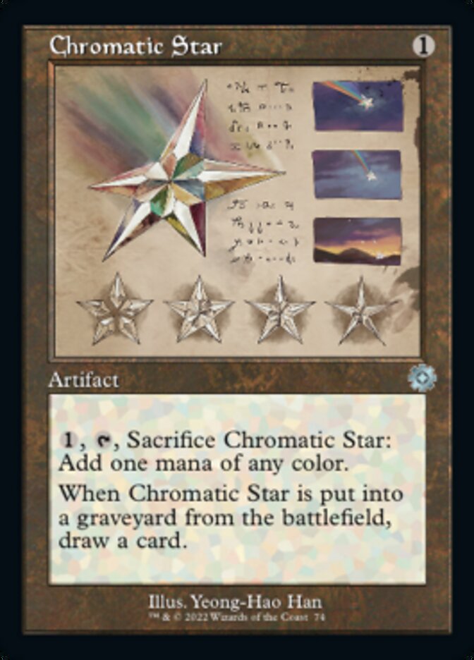 Chromatic Star (Retro Schematic) [The Brothers' War Retro Artifacts] | Gamers Paradise