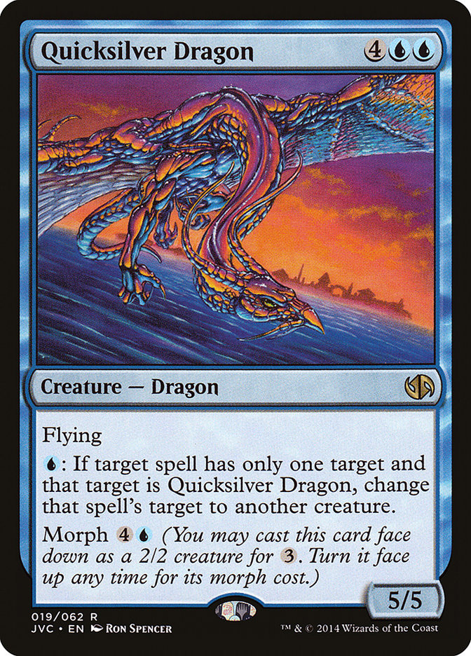 Quicksilver Dragon [Duel Decks Anthology] | Gamers Paradise