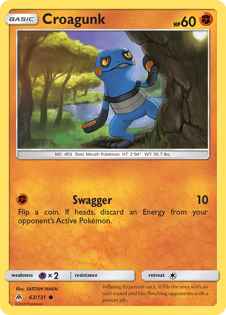 Croagunk (63/131) [Sun & Moon: Forbidden Light] | Gamers Paradise