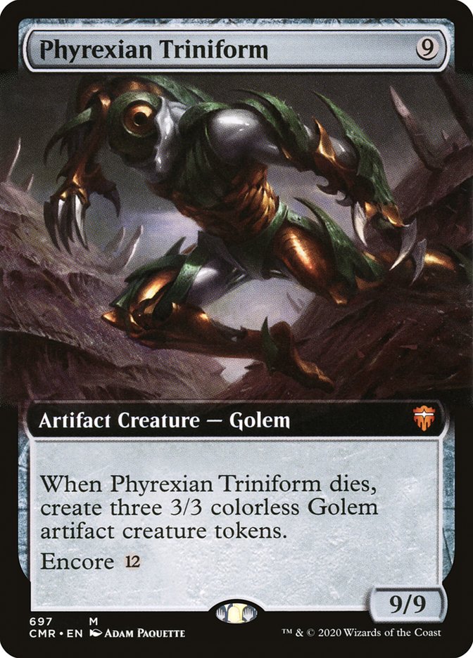 Phyrexian Triniform (Extended Art) [Commander Legends] | Gamers Paradise