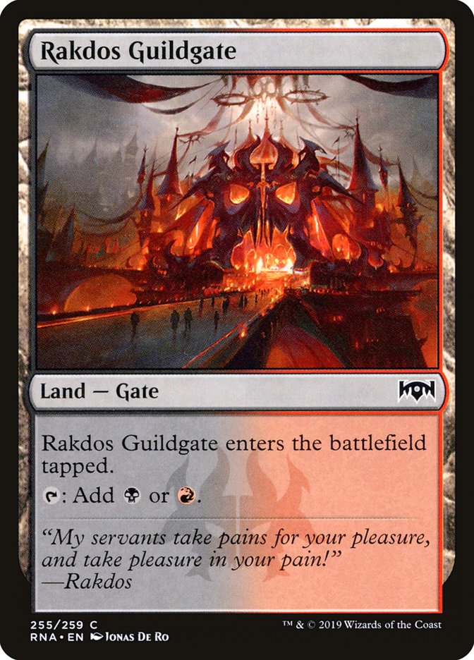 Rakdos Guildgate (255/259) [Ravnica Allegiance] | Gamers Paradise