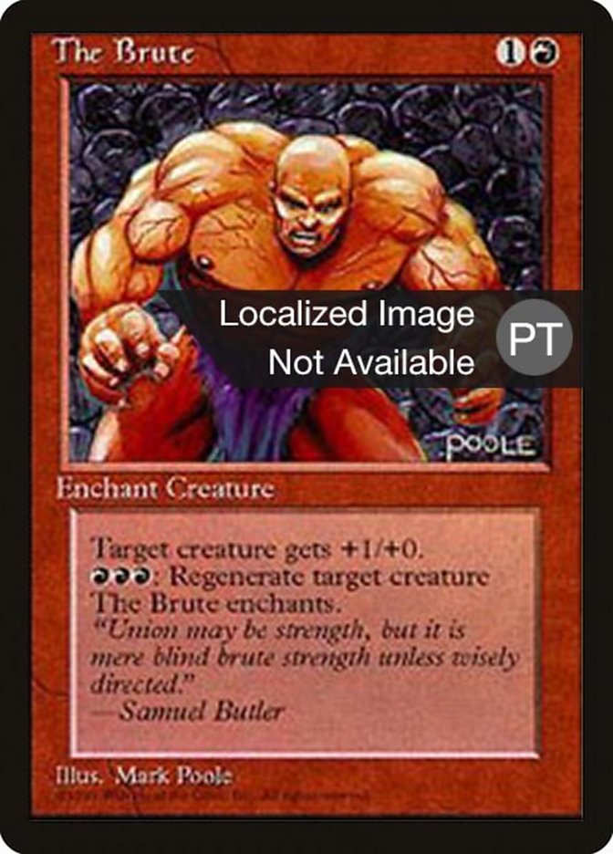 The Brute [Fourth Edition (Foreign Black Border)] | Gamers Paradise