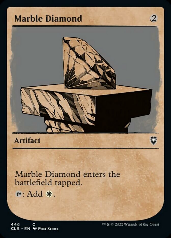 Marble Diamond (Showcase) [Commander Legends: Battle for Baldur's Gate] | Gamers Paradise