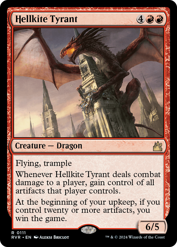 Hellkite Tyrant [Ravnica Remastered] | Gamers Paradise