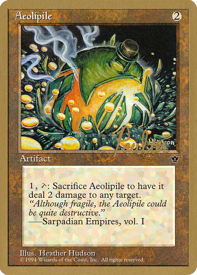 Aeolipile (Preston Poulter) [Pro Tour Collector Set] | Gamers Paradise