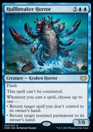 Hullbreaker Horror (Promo Pack) [Innistrad: Crimson Vow Promos] | Gamers Paradise