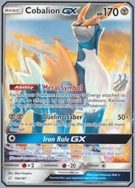 Cobalion GX (106/181) (Perfection - Henry Brand) [World Championships 2019] | Gamers Paradise
