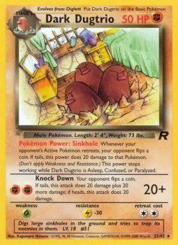 Dark Dugtrio (23/82) [Team Rocket Unlimited] | Gamers Paradise