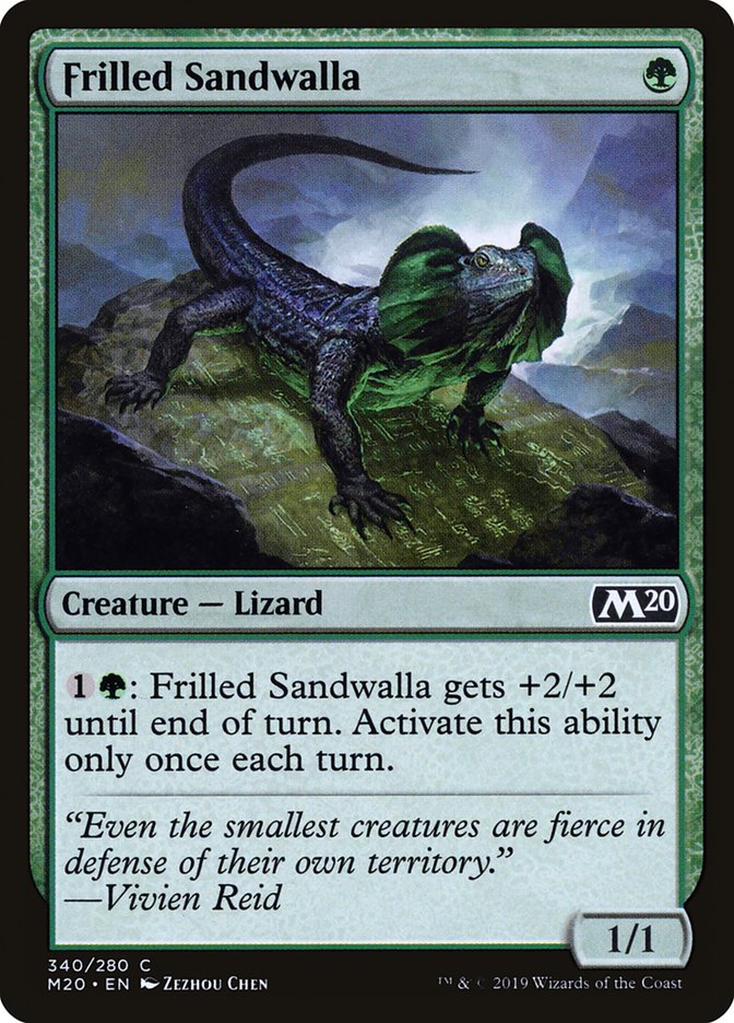 Frilled Sandwalla [Core Set 2020] | Gamers Paradise