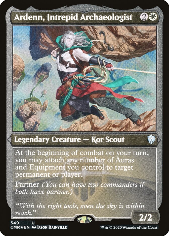 Ardenn, Intrepid Archaeologist (Etched) [Commander Legends] | Gamers Paradise