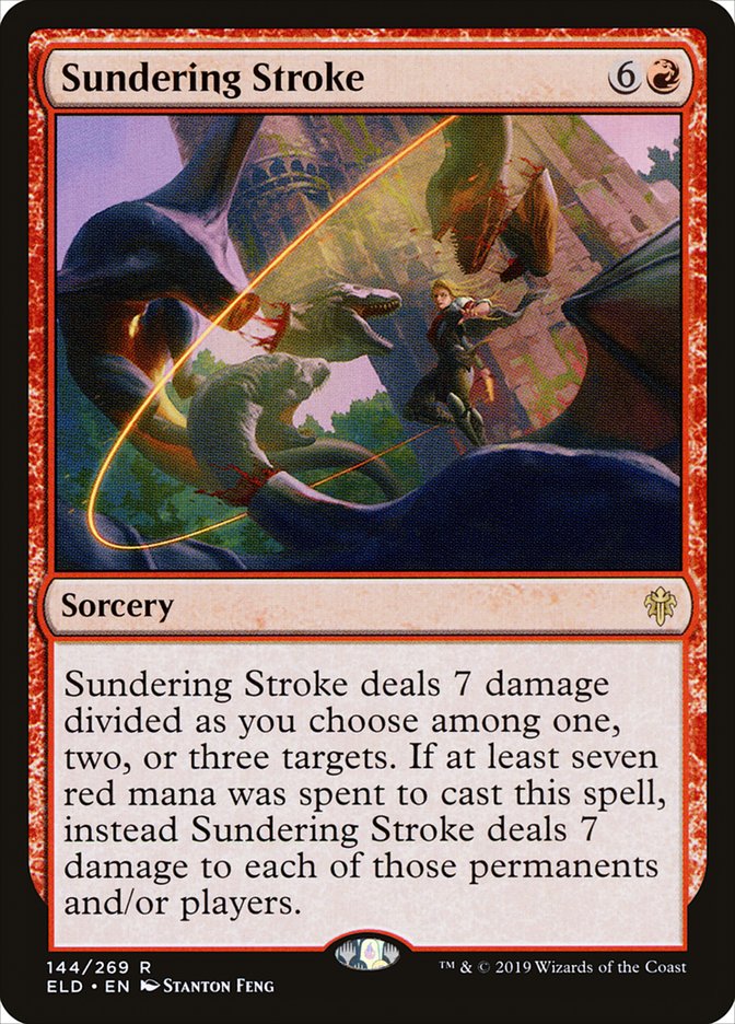 Sundering Stroke [Throne of Eldraine] | Gamers Paradise