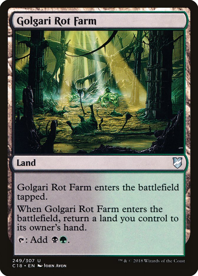 Golgari Rot Farm [Commander 2018] | Gamers Paradise