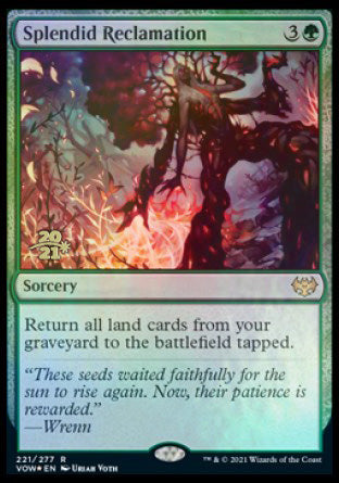 Splendid Reclamation [Innistrad: Crimson Vow Prerelease Promos] | Gamers Paradise