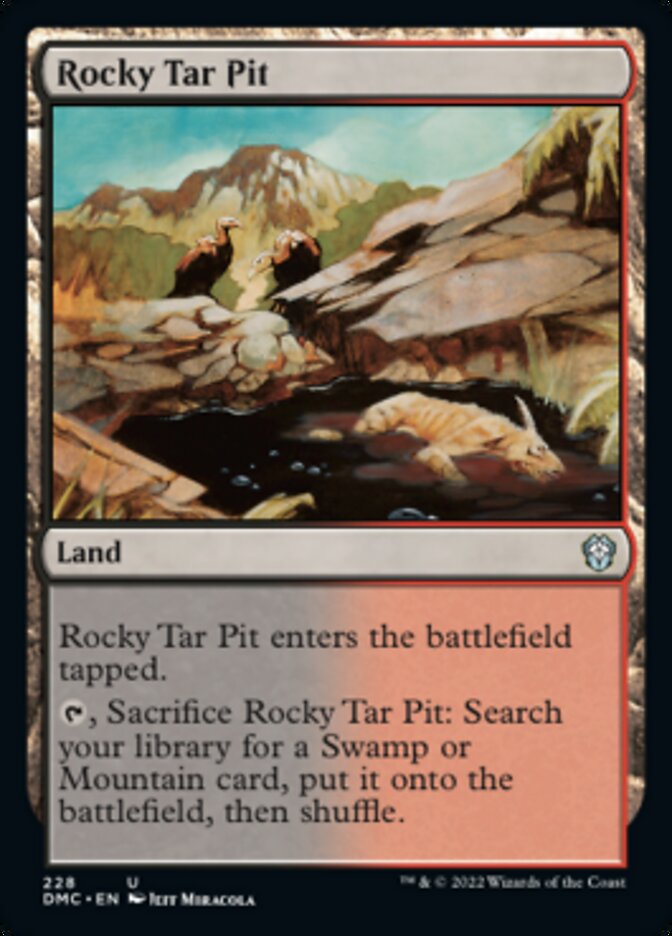 Rocky Tar Pit [Dominaria United Commander] | Gamers Paradise