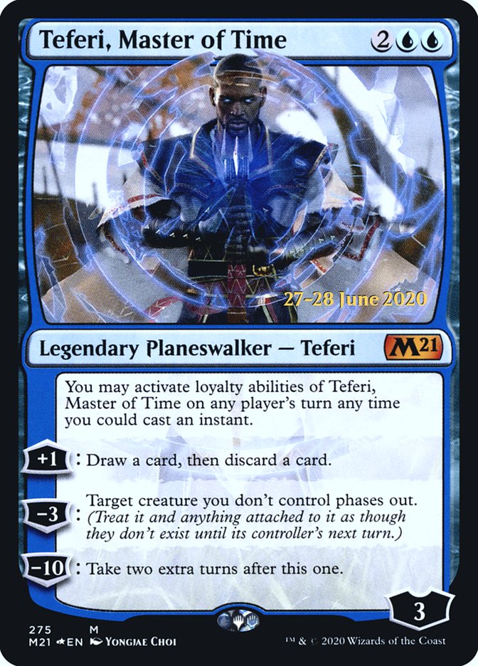 Teferi, Master of Time [Core Set 2021 Prerelease Promos] | Gamers Paradise