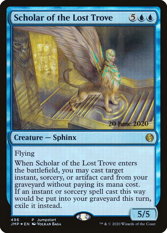 Scholar of the Lost Trove (Prerelease) [Jumpstart] | Gamers Paradise