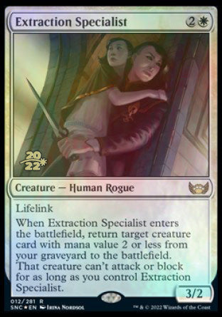 Extraction Specialist [Streets of New Capenna Prerelease Promos] | Gamers Paradise