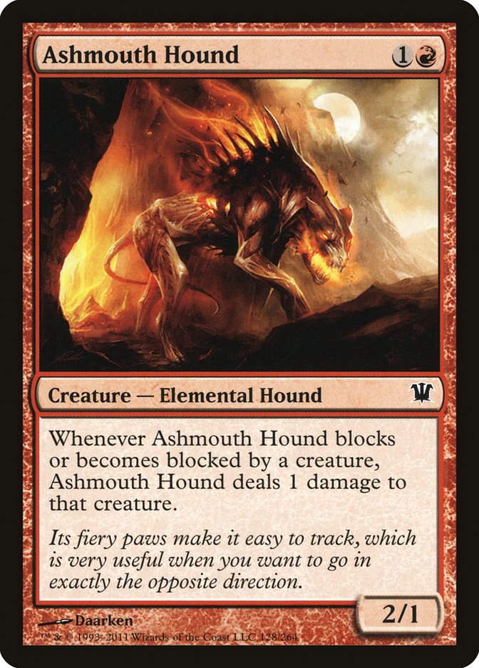 Ashmouth Hound [Innistrad] | Gamers Paradise