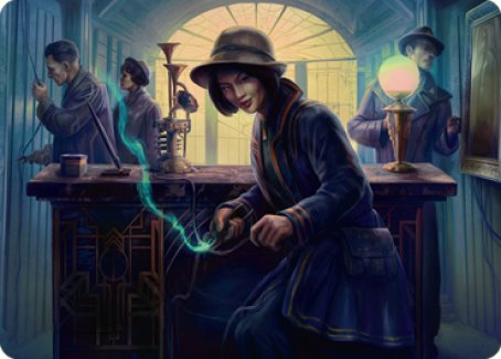Wiretapping Art Card [Streets of New Capenna Art Series] | Gamers Paradise