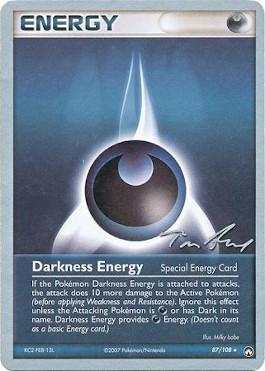 Darkness Energy (87/108) (Legendary Ascent - Tom Roos) [World Championships 2007] | Gamers Paradise
