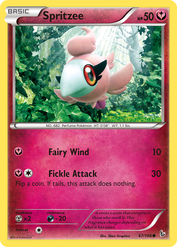 Spritzee (67/106) [XY: Flashfire] | Gamers Paradise