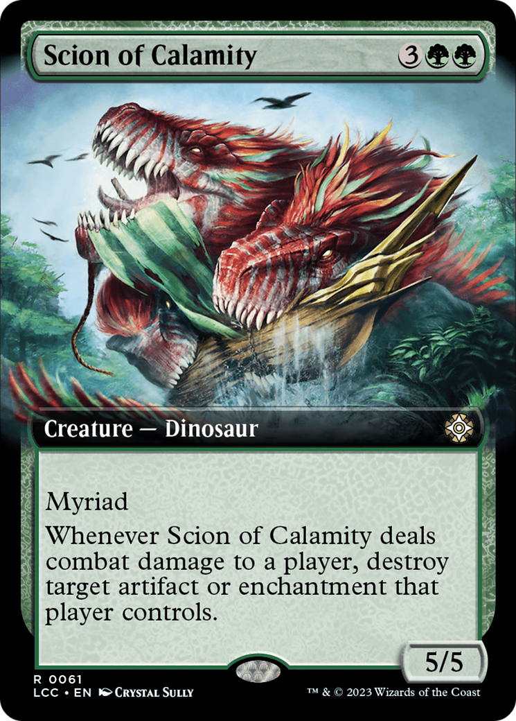 Scion of Calamity (Extended Art) [The Lost Caverns of Ixalan Commander] | Gamers Paradise