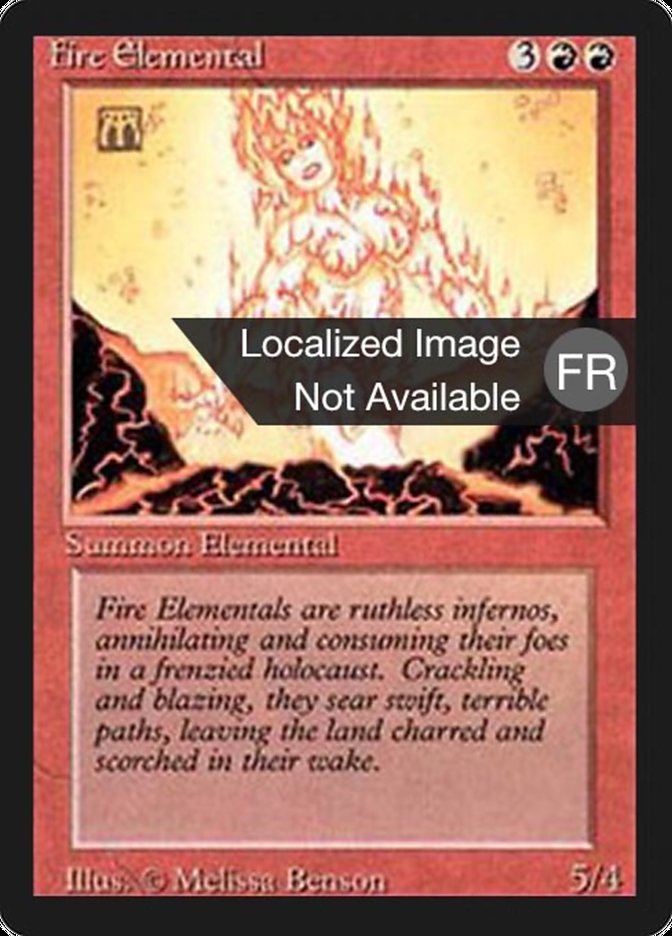 Fire Elemental [Foreign Black Border] | Gamers Paradise