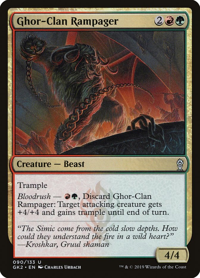 Ghor-Clan Rampager [Ravnica Allegiance Guild Kit] | Gamers Paradise