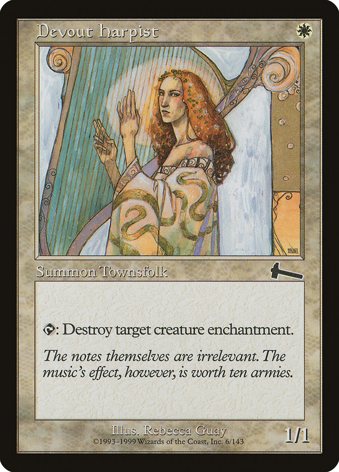 Devout Harpist [Urza's Legacy] | Gamers Paradise