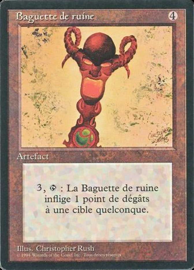 Rod of Ruin [Foreign Black Border] | Gamers Paradise