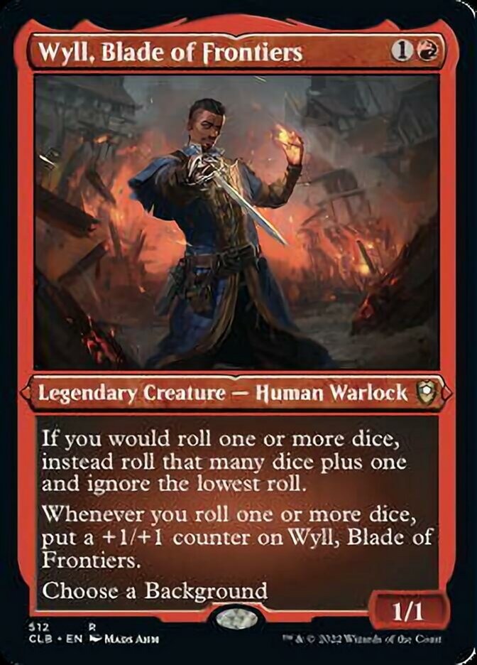 Wyll, Blade of Frontiers (Foil Etched) [Commander Legends: Battle for Baldur's Gate] | Gamers Paradise