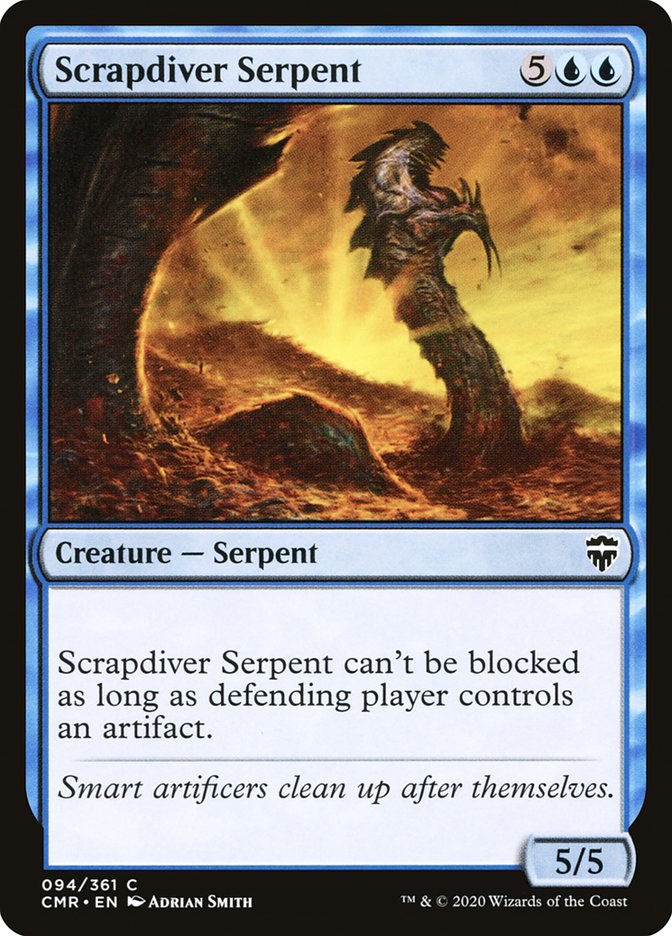 Scrapdiver Serpent [Commander Legends] | Gamers Paradise
