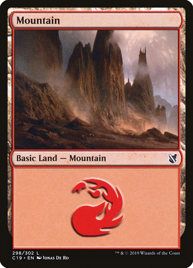 Mountain (298) [Commander 2019] | Gamers Paradise