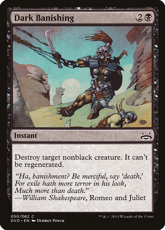 Dark Banishing (Divine vs. Demonic) [Duel Decks Anthology] | Gamers Paradise