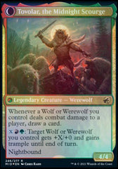 Tovolar, Dire Overlord // Tovolar, the Midnight Scourge [Innistrad: Midnight Hunt Prerelease Promos] | Gamers Paradise