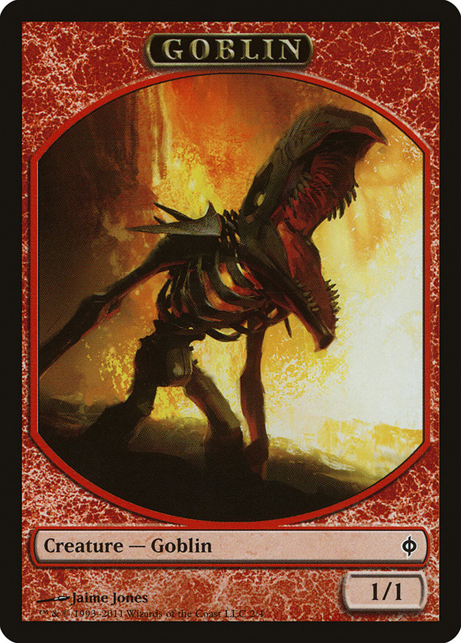 Goblin Token [New Phyrexia Tokens] | Gamers Paradise