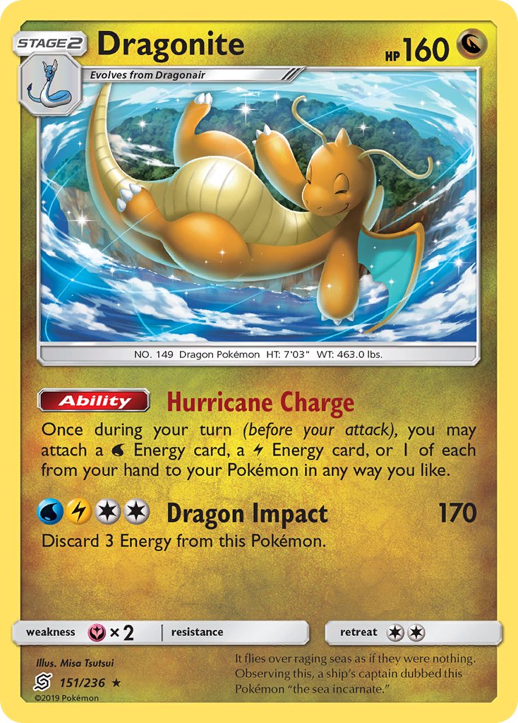 dragonite holographic pokemon card Dragonite - SWSH12: Silver Tempest