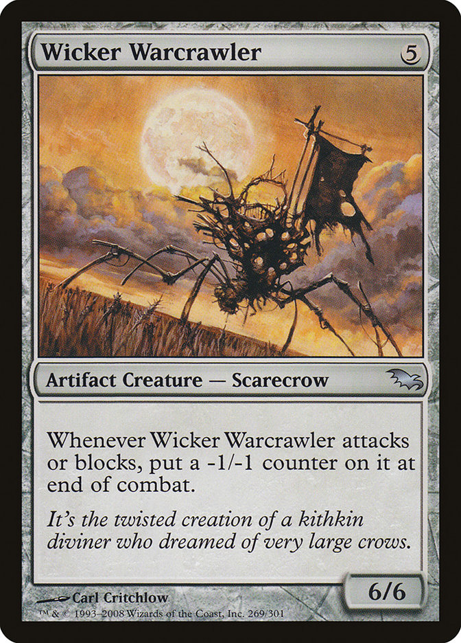 Wicker Warcrawler [Shadowmoor] | Gamers Paradise