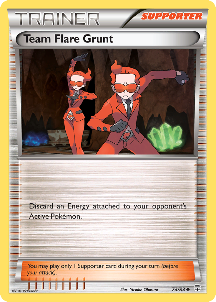 Team Flare Grunt (73/83) [XY: Generations] | Gamers Paradise