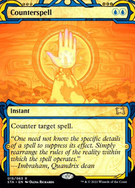 Counterspell (Foil Etched) [Strixhaven: School of Mages Mystical Archive] | Gamers Paradise