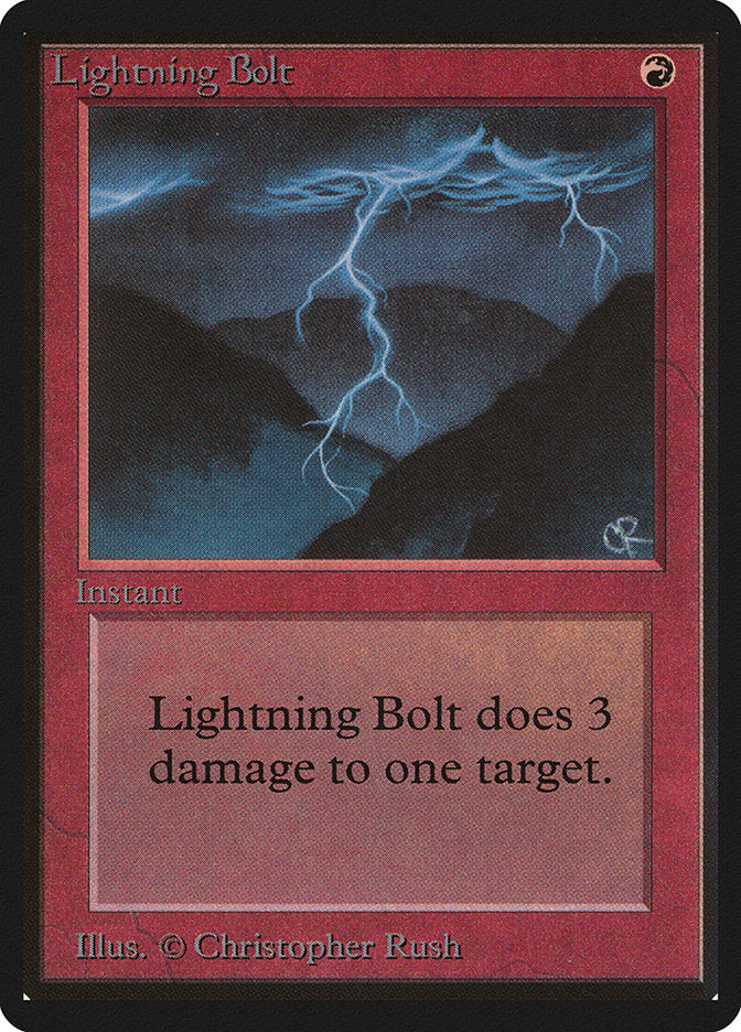 Lightning Bolt [Beta Edition] | Gamers Paradise