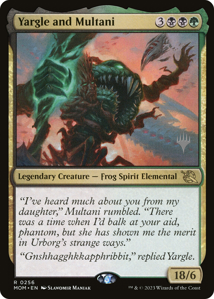 Yargle and Multani (Promo Pack) [March of the Machine Promos] | Gamers Paradise