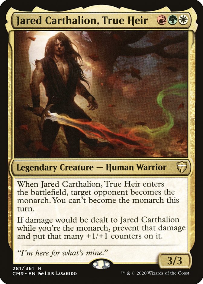 Jared Carthalion, True Heir [Commander Legends] | Gamers Paradise