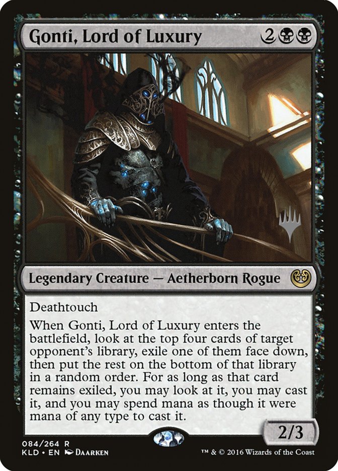 Gonti, Lord of Luxury (Promo Pack) [Kaladesh Promos] | Gamers Paradise