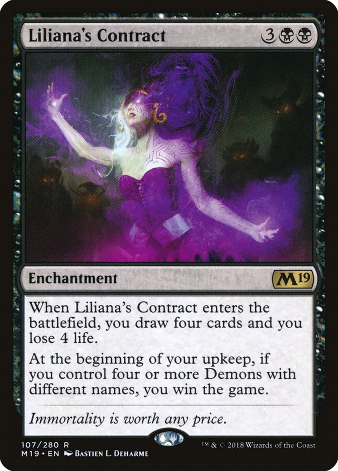Liliana's Contract [Core Set 2019] | Gamers Paradise