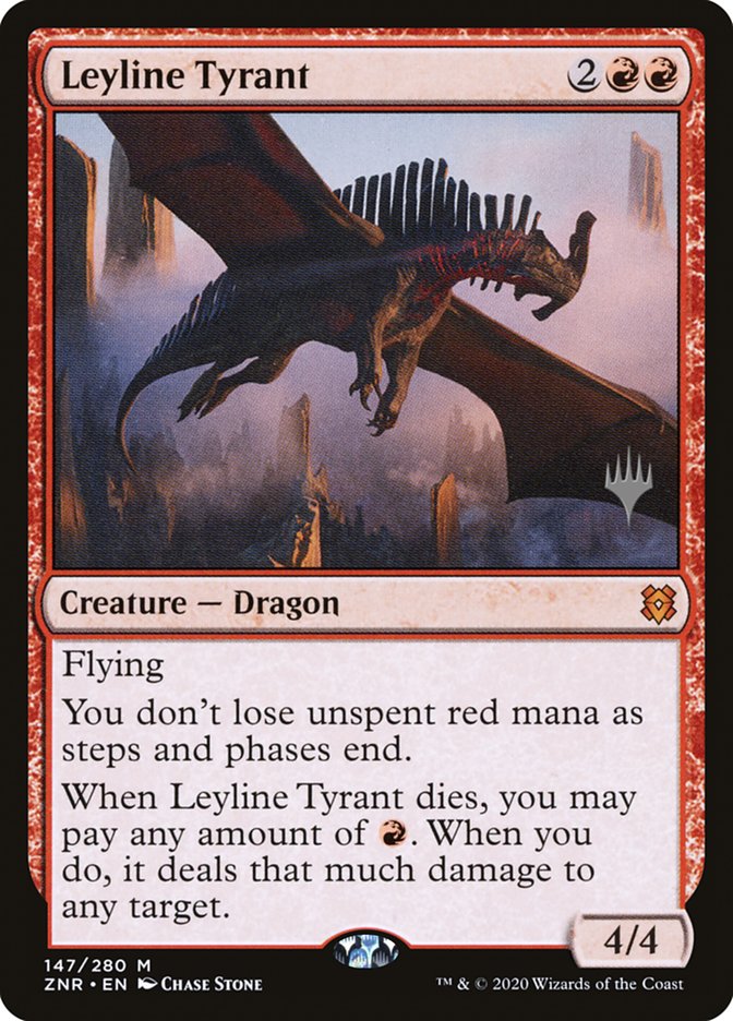 Leyline Tyrant (Promo Pack) [Zendikar Rising Promos] | Gamers Paradise