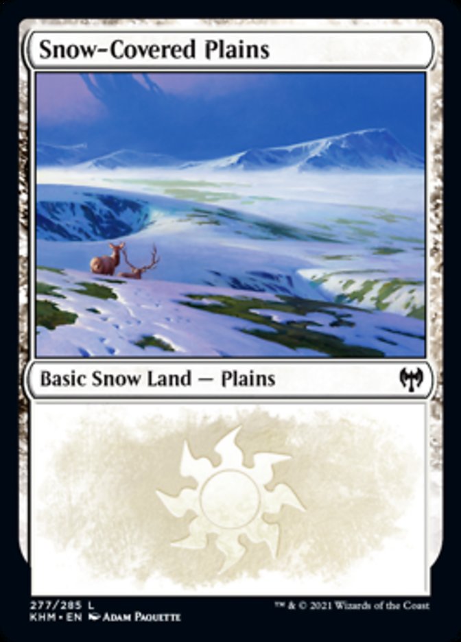 Snow-Covered Plains (277) [Kaldheim] | Gamers Paradise
