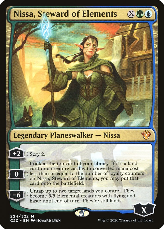 Nissa, Steward of Elements [Commander 2020] | Gamers Paradise