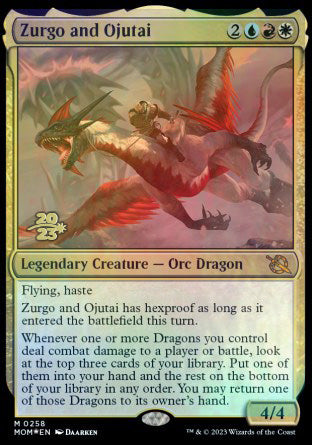 Zurgo and Ojutai [March of the Machine Prerelease Promos] | Gamers Paradise